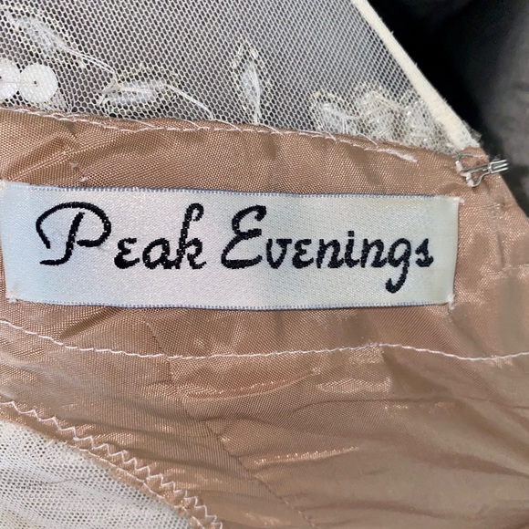 Hand beaded evening gown - Picture 10 of 10